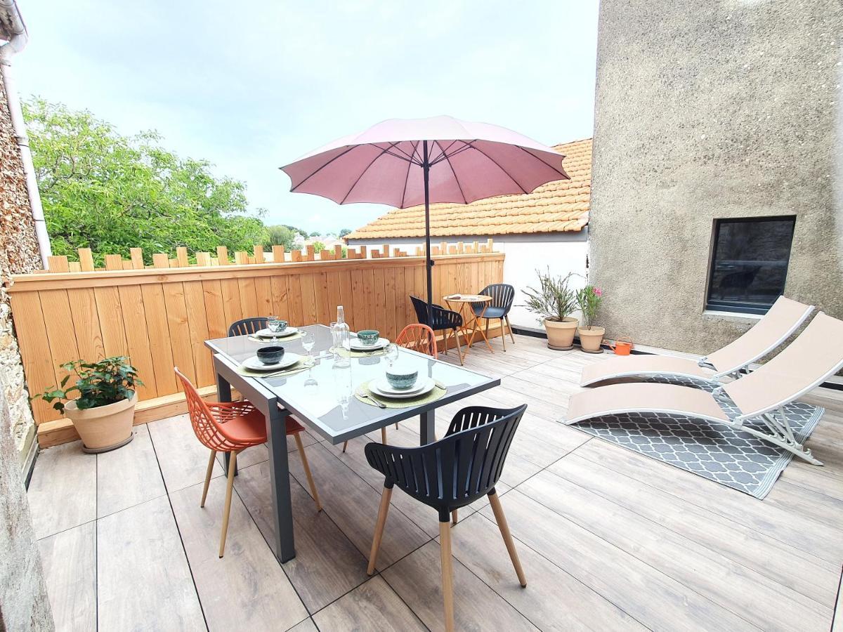 Appartement Cosy En Coeur De Bourg La Plaine-sur-Mer Exterior foto